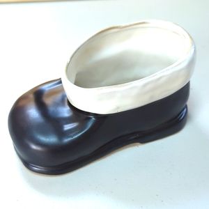 Pottery Barn, Santa Shoe bowl/dish